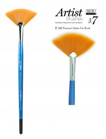 KCK PREMIUM NYLON FAN BRUSH - BR 368 #7